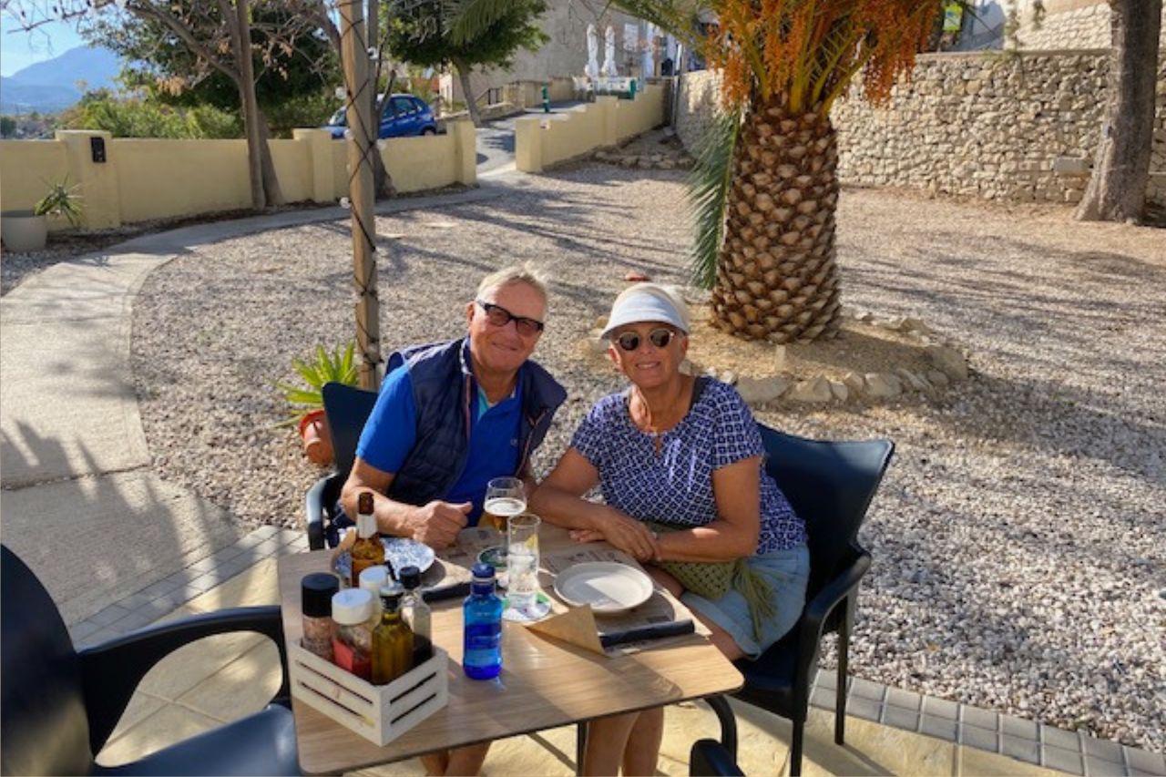 Mirjam & Martin overwinteren overwinteren in villajoyosa